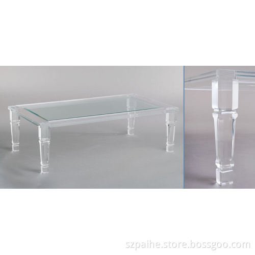Acrylic Cocktail Rectangle Table